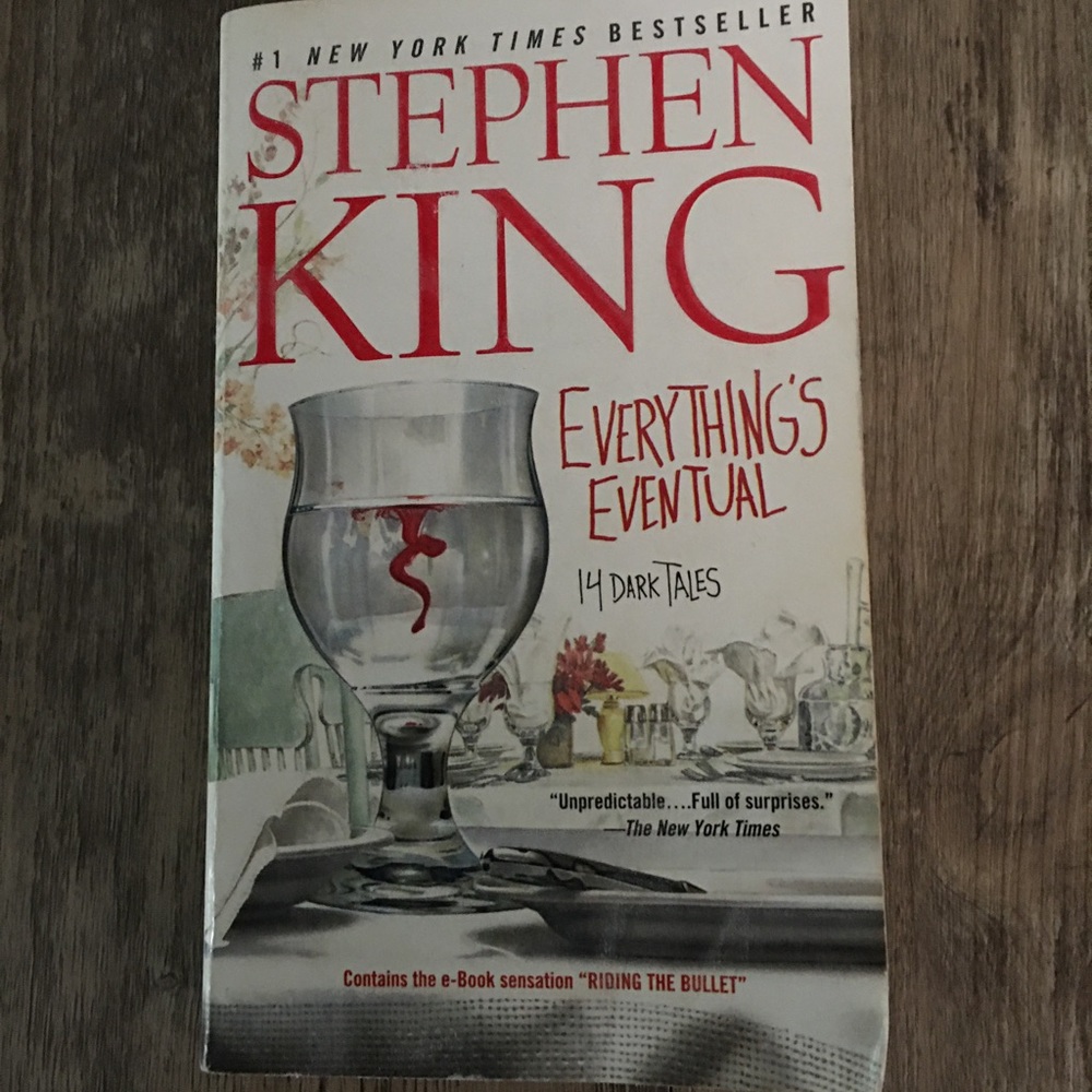 Everything’s Eventual - Stephen King paperback